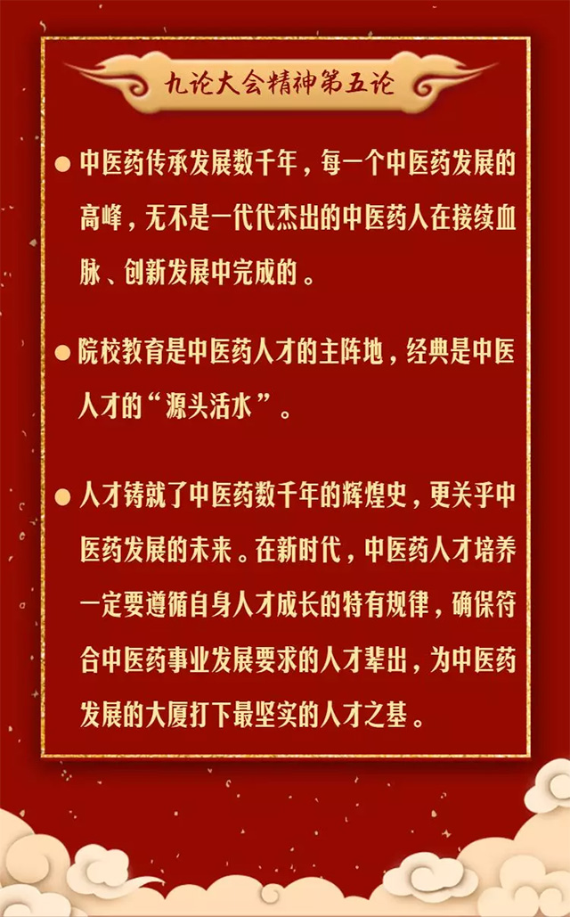 抓重点！温习九论大会精神关于中医药发展系列评论中的金句(图6)